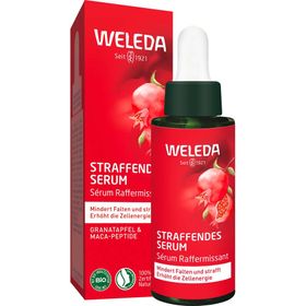 WELEDA Sérum raffermissant pour le visage Grenade & Peptides de Maca  - réduit les rides et raffermit visiblement la peau