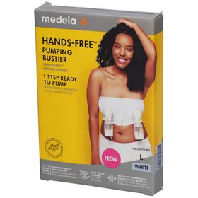 medela Bustier pour tire-lait Hands-free™ blanc, taille L