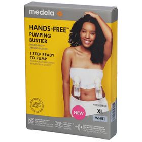 medela Bustier pour tire-lait Hands-free™ blanc, taille XL