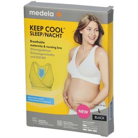 medela Keep Cool Bustier sommeil Taille L noir