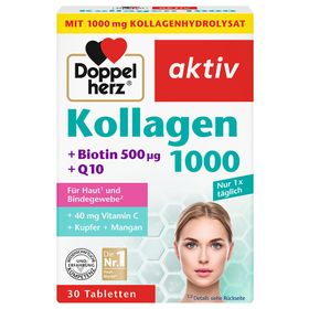 Doppelherz® aktiv Kollagen 1000 + Biotin + Q10