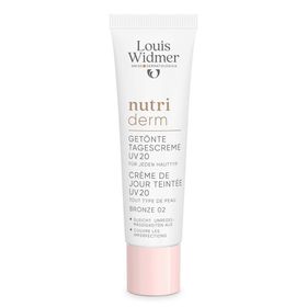 Louis Widmer nutriderm Crème de jour teintée UV 20 - Bronze 02