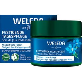 WELEDA Soin de Jour Raffermissant Gentiane Bleue & Edelweiss - Atténue les rides profondes & les taches de pigmentation