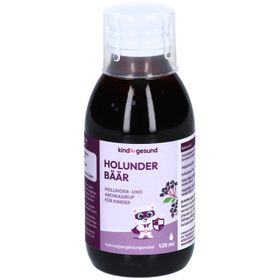 KINDGESUND® Ours hollandais - Sirop de sureau et d'aronia pour enfants