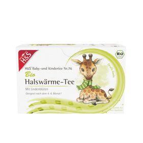 H&S® Tisane pour bébé et enfant pour la gorge