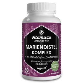 Vitamaze MARIENDISTEL KOMPLEX Artischocke + Löwenzahn vegan