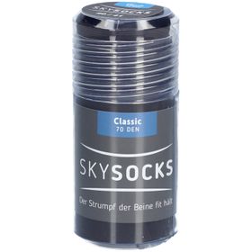 SKYSOCKS Mi-bas Classic 70den AD Taille 40/41 Graphite
