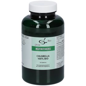 green line NUTRITHEKE Chlorella 100 % bio
