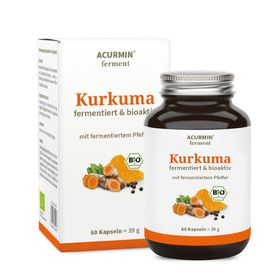 Acurmin® ferment BIO gélules de curcuma - fermenté et bioactif