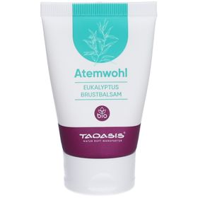 TAOASIS Bien-être respiratoire Baume pour la poitrine à l'eucalyptus