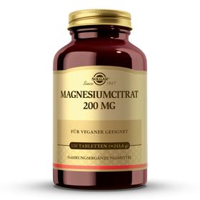 SOLGAR® Magnesiumcitrat 200 mg