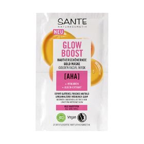 SANTE Glow Boost Masque de beauté (AHA) + Acide hyaluronique