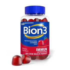 Bion3® Immun Weichgummis, Vitamin C, Zink & Bakterienkulturen
