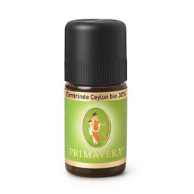 Primavera® Huile essentielle Cannelle écorce Ceylan bio 30%