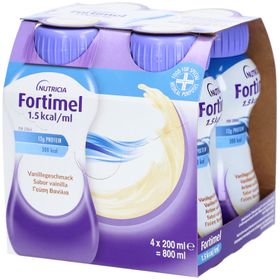 NUTRICIA Fortimel 1.5 kcal saveur vanille