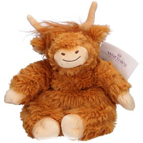 Warmies® Peluche chauffante parfumée à la lavande - Bœuf des Highlands