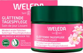 WELEDA Soin de jour lissant à la Rose musquée & au Thé blanc - Boost d'hydratation immédiat