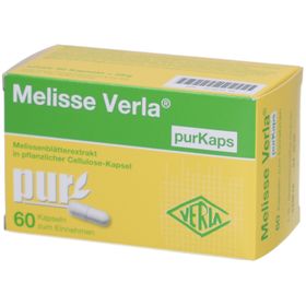 VERLA Mélisse Verla® purKaps Extrait de feuilles de mélisse de haute qualité