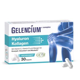GELENCIUM® Hyaluron Kollagen hochdosiert mit Vitamin C
