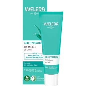 WELEDA Gel-crème 48H Hydratation Intensive - Hydratation immédiate pour peaux normales et sèches