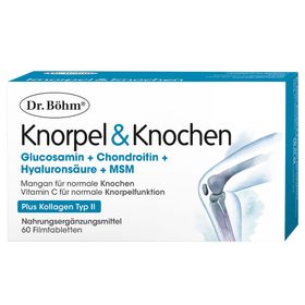 Dr. Böhm Knorpel & Knochen Tabletten – Unterstützung für Gelenke und Knochen