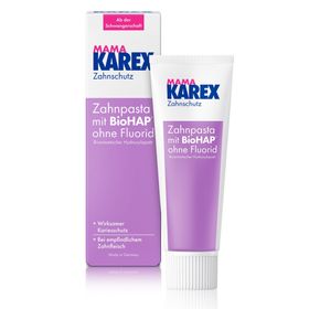 MAMA KAREX Dentifrice Protection efficace contre les caries avec BioHAP* dès la grossesse