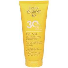Louis Widmer Sun Gel 30 non parfumé
