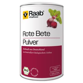 Raab Vitalfood Poudre de betterave rouge bio