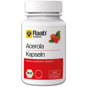 Raab® Vitalfood Gélules d'Acérola Bio