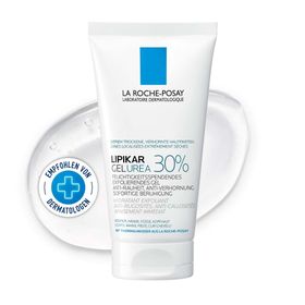La Roche Posay Lipikar Gel Urea 30 % - Feuchtigkeitsspendende Körperpflege mit exfolierender Wirkung gegen extrem trockene und verhornte Hautpartien