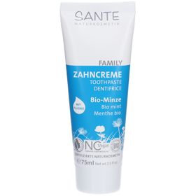 SANTE FAMILY Dentifrice menthe bio avec fluorure