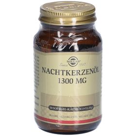 SOLGAR Huile d'onagre 1300 mg Gélules