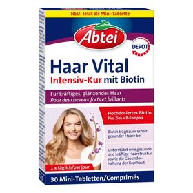 Abtei DEPOT® Cure intensive cheveux vitaux avec biotine