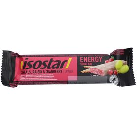 ISOSTAR High Energy Barre pour les sportifs Cranberry