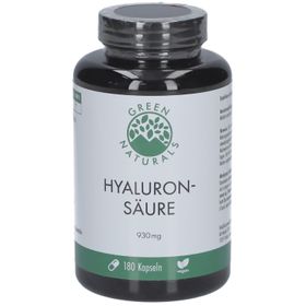 GREEN NATURALS Acide hyaluronique 930 mg végan