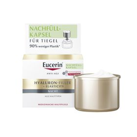 Eucerin® Hyaluron-Filler + Elasticity Capsule de recharge nuit