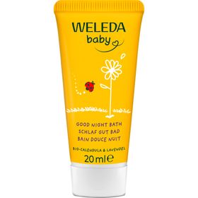 Weleda Baby Bain Bien-être au Calendula - Bain de soin doux pour la détente du soir de bébé