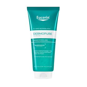 Eucerin® DERMOPURE CLINICAL Exfoliant nettoyant – Exfoliant AHA & PHA contre les points noirs et les imperfections, pour les peaux impures