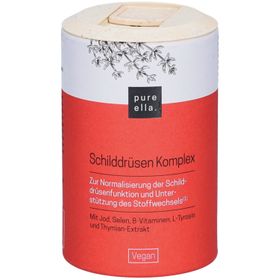 pure ella. Schilddrüsen Komplex Kapseln mit Jod, Selen und B-Vitaminen