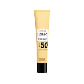 LIERAC Sunissime Le Fluide Solaire Teinté Anti-Âge Velouté Visage SPF50+
