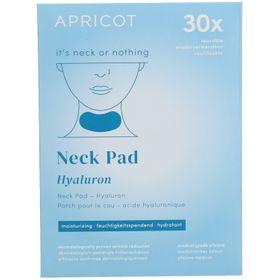 APRICOT Patches anti-âge pour le cou - Acide hyaluronique
