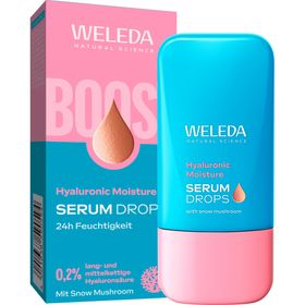 Weleda Hyaluronic Moisture Serum Drops – Hydratisierende Pflege mit Hyaluronsäure für strahlenden, frischen Glow