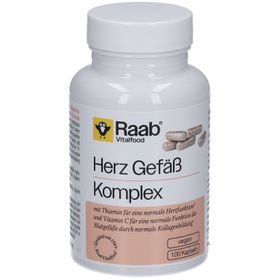 Raab Vitalfood Herz Gefäß Komplex Kapseln