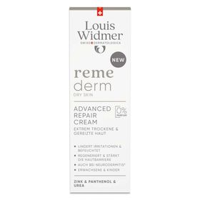Louis Widmer remederm Advanced  Repair Cream unparfümiert