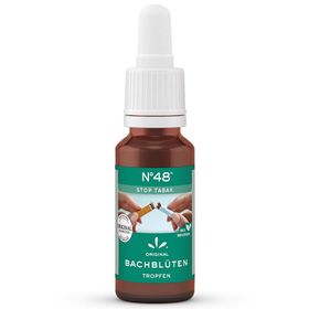 Original Bachblüten Nr. 48 Stop Tabak Tropfen – Bio & vegan