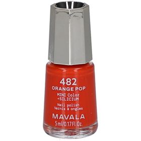 MAVALA Nagellack Orange Pop + Silicium