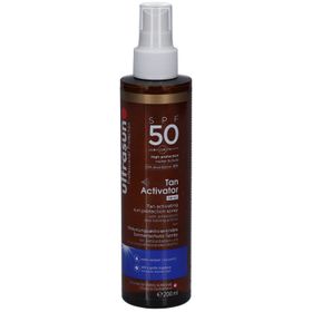 Ultrasun® Tan Activator Spray SPF 50 Sonnenschutz-Spray für schnelle Bräune