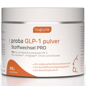 Poudre Nupure Proba GLP-1 Stoffwechsel PRO - Soutien sans hormones pour un métabolisme et un taux de glycémie normaux