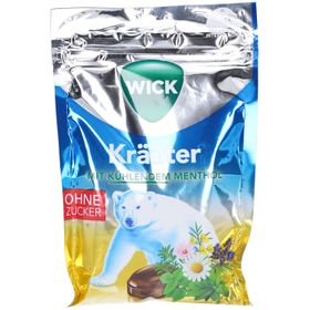 WICK Kräuter Hustenbonbons (zuckerfrei)