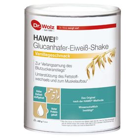 Dr. Wolz HAWEI Shake protéiné à l'avoine glucidique - goût vanille